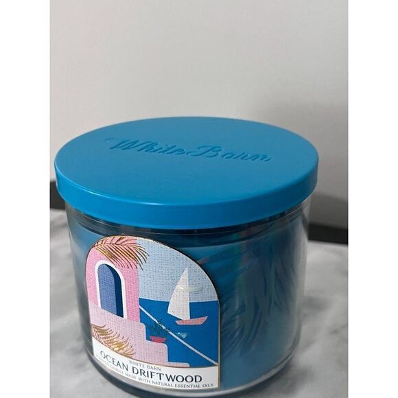Bath And Body Works OCEAN DRIFTWOOD Candle BBW - Picture 2 of 6
